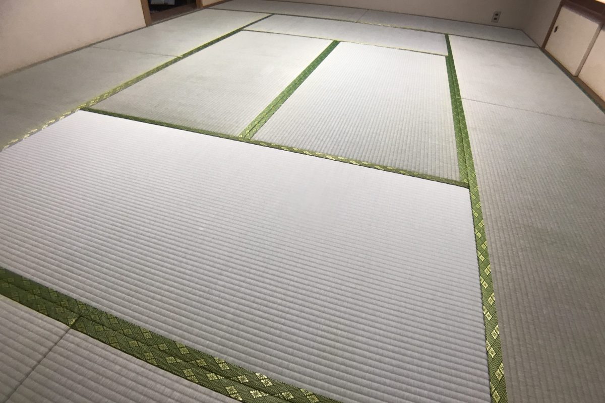 国産いぐさの新品の畳