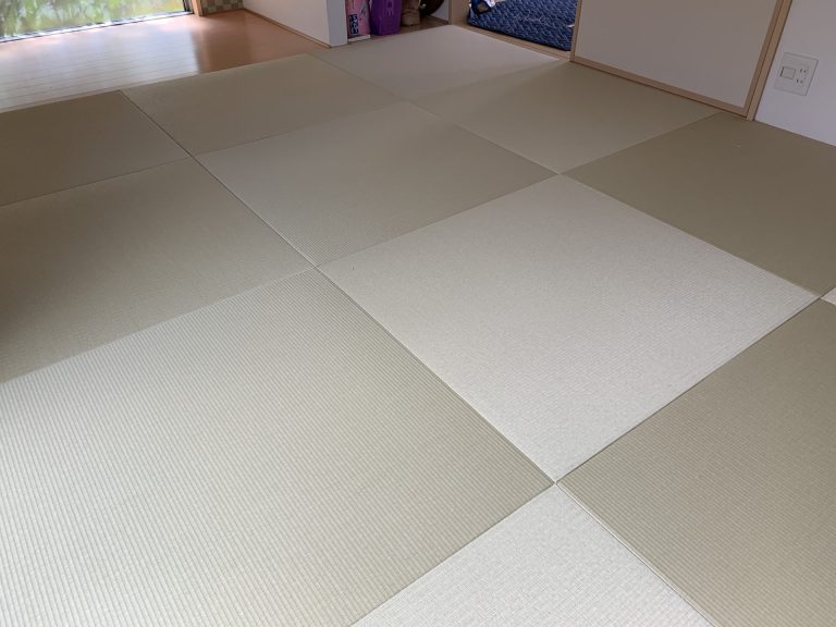 琉球畳の若草色