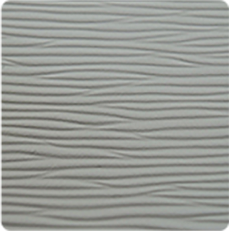 銀鼠色の和紙を使用した縁なし畳の見本