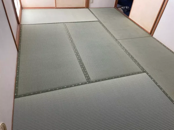 新調畳を施工後の6畳部屋