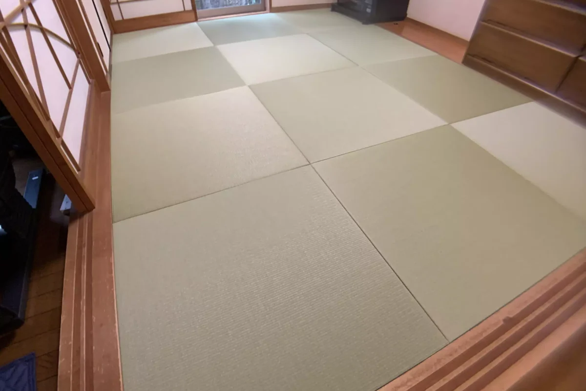 へりなし畳の6畳部屋