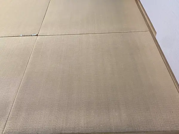 施工前の半畳サイズの琉球畳