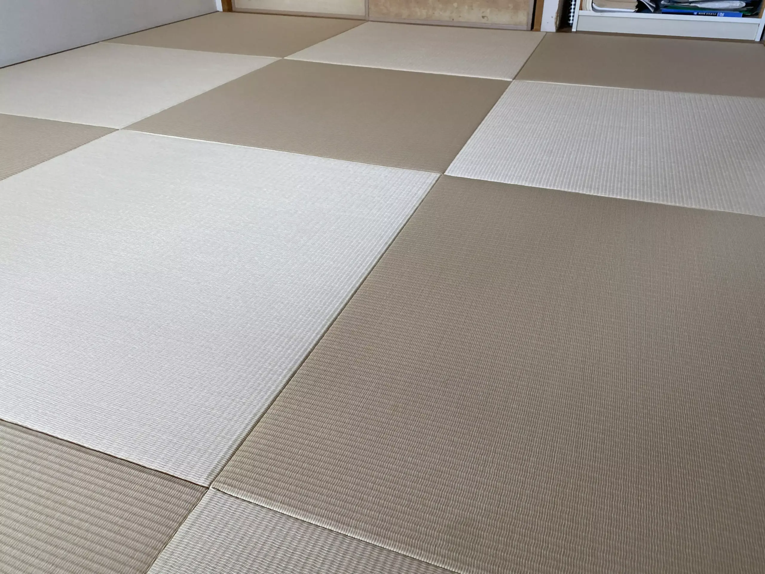 琉球畳のカクテルフィット2色の組み合わせ