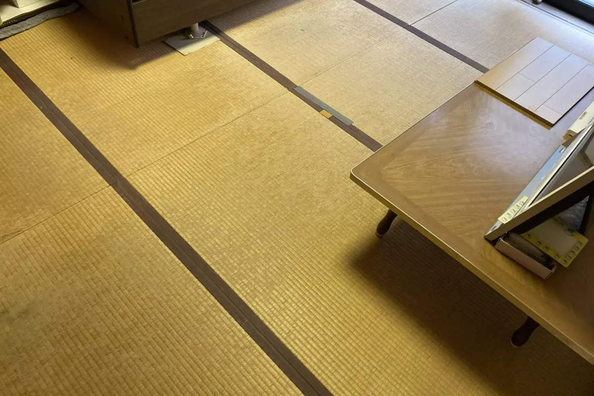 畳の不祝儀敷き