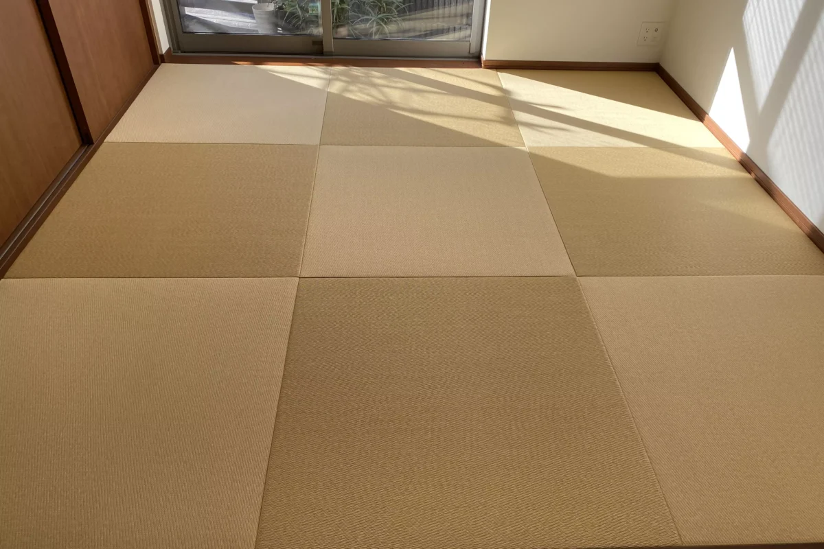 清流黄金色の琉球畳
