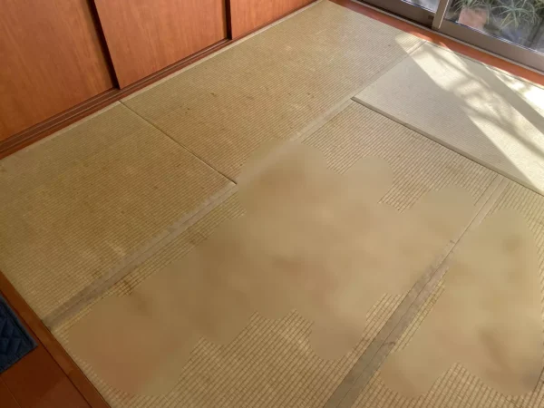 生前に生活されていた和室